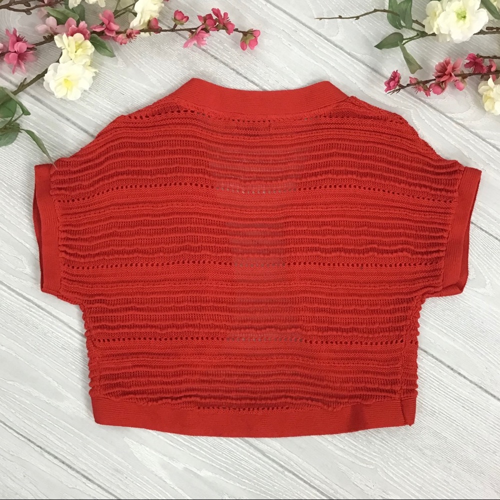 GAP Kids Open Knit Bolero Shrug - Picture 2 of 3